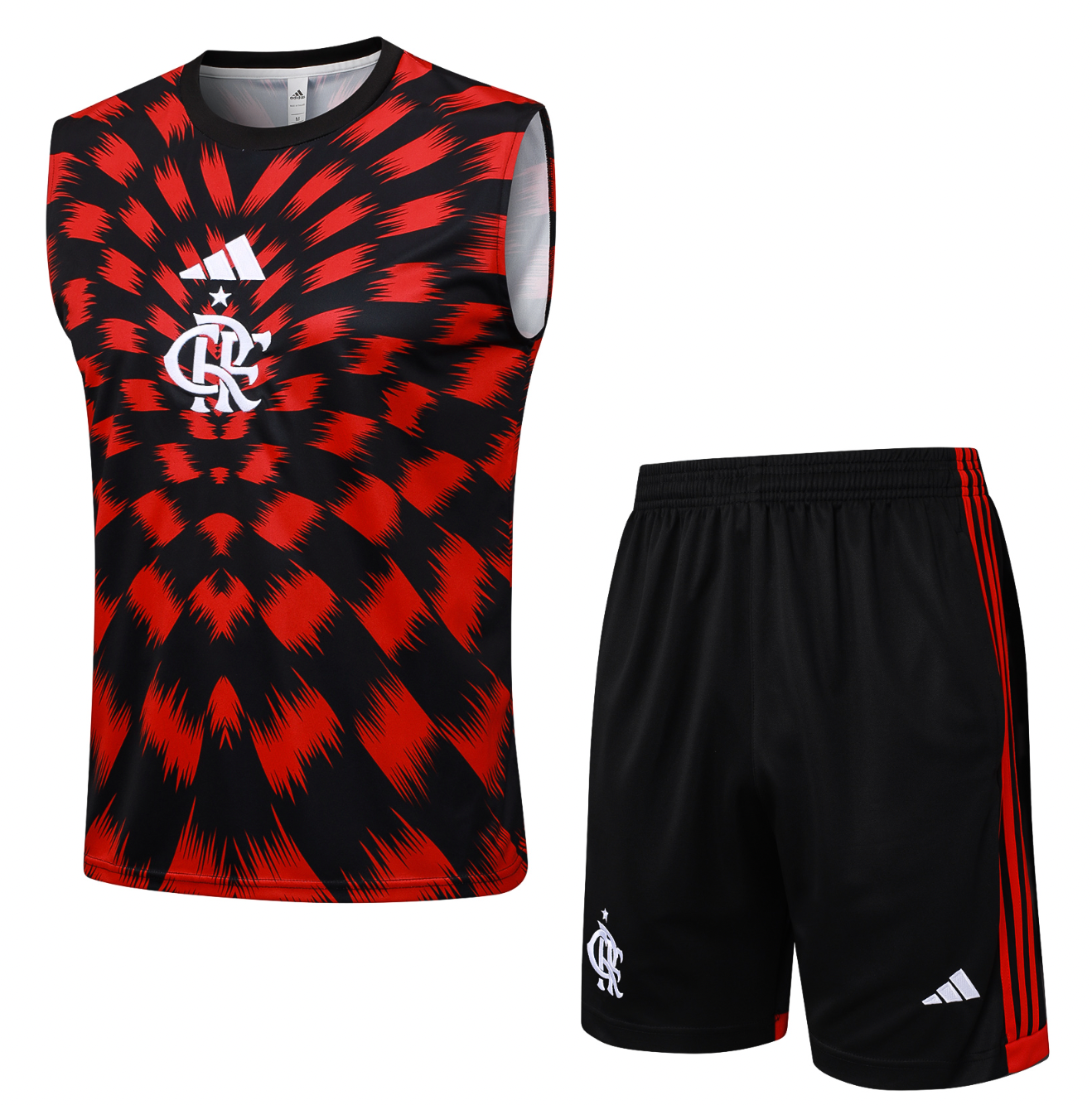 Ensemble d'entraînement sans manches Flamengo