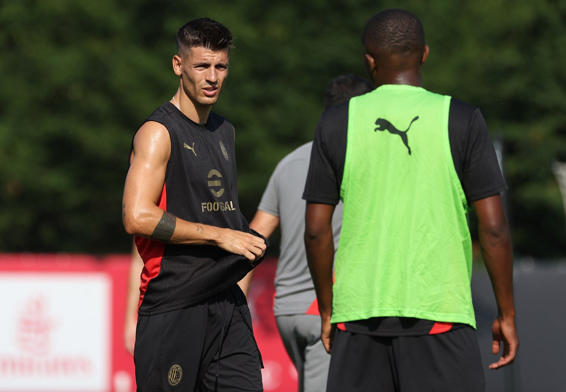Set Allenamento Senza Maniche AC Milan 2025