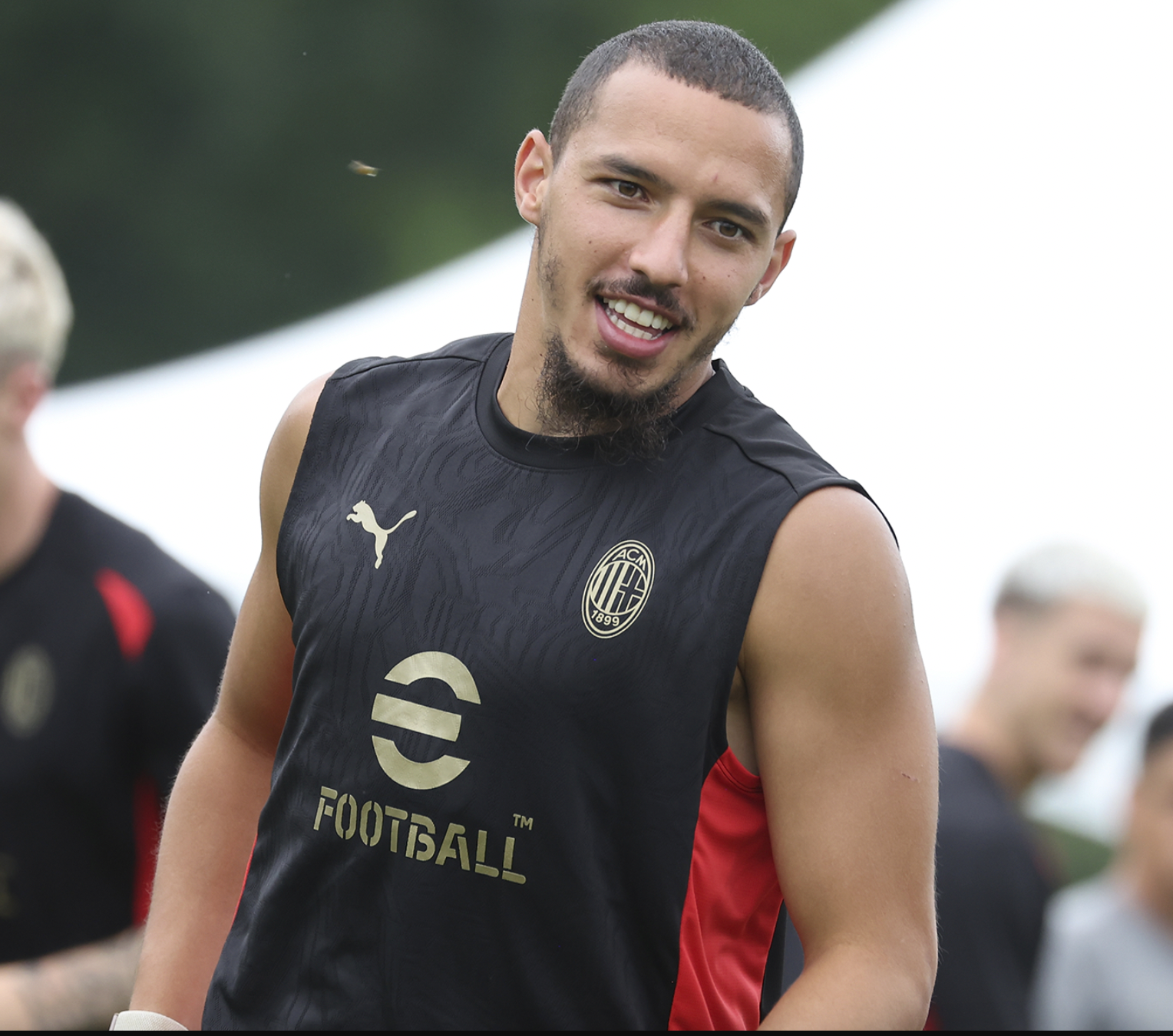Set Allenamento Senza Maniche AC Milan 2025