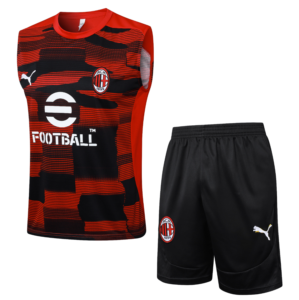 AC Milan Ärmelloses Sommer-Set 2026
