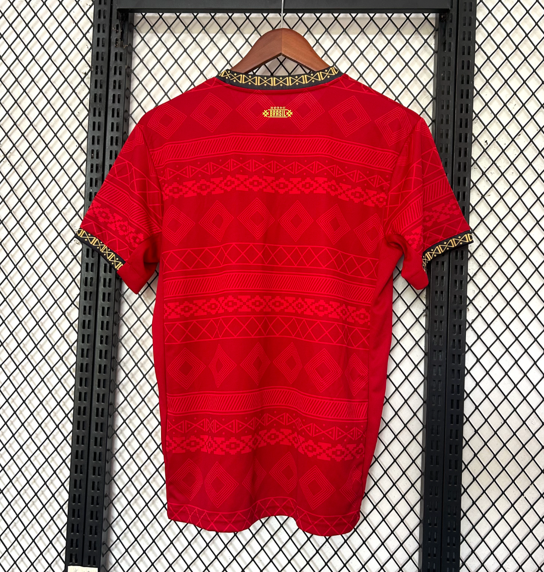Camisola Vermelha Brasil Jordan 2026