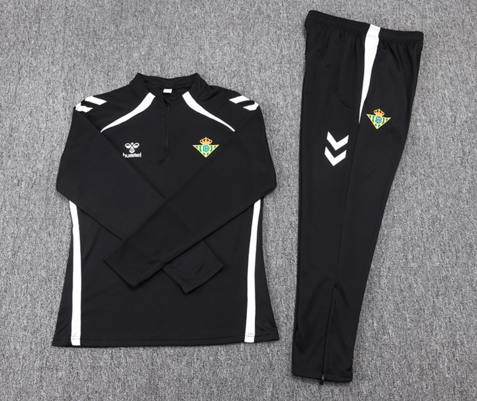 Real Betis 2025/2026 Schwarzer Trainingsanzug