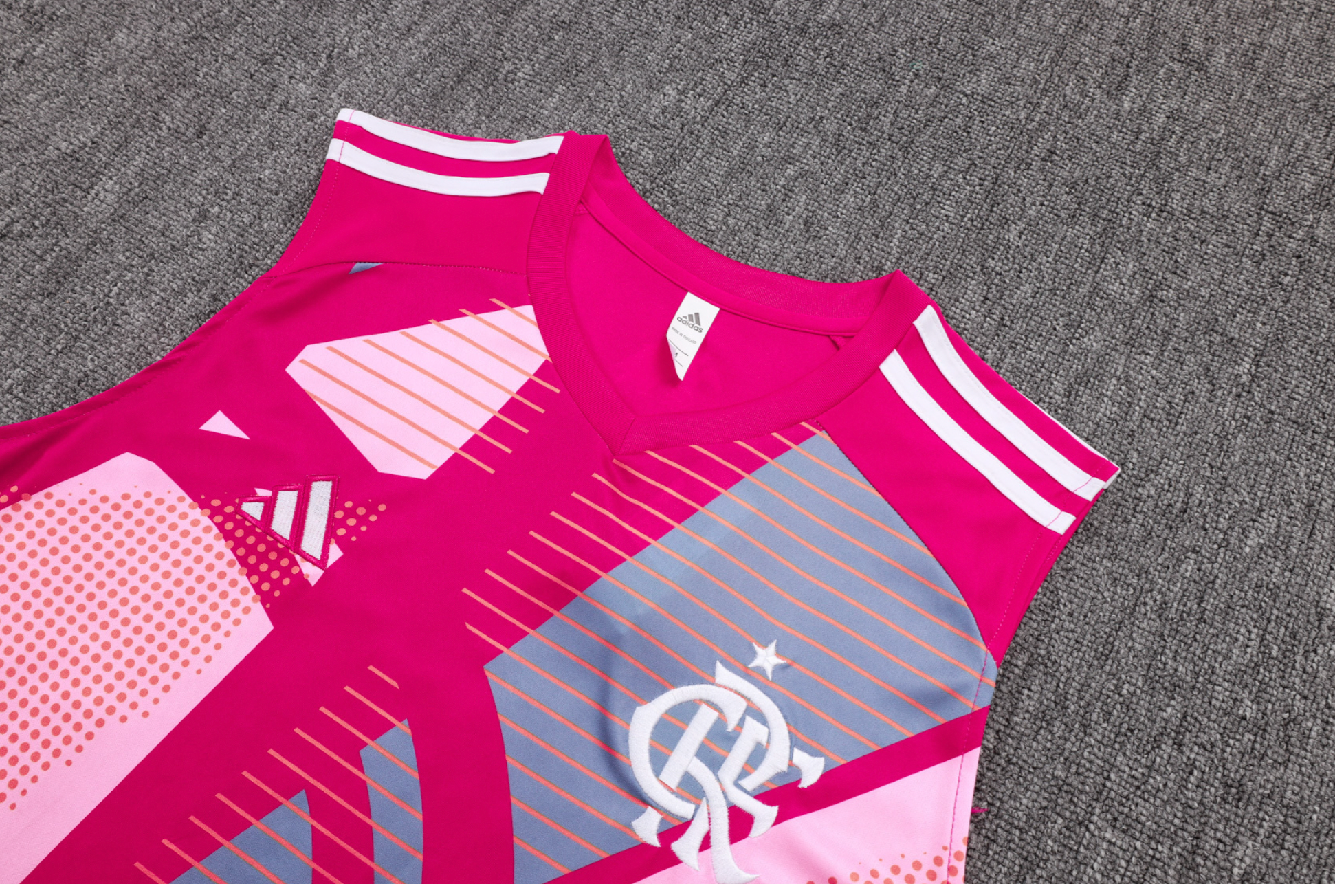 Flamengo 2025/2026 Pinkes ärmelloses Trainingsset