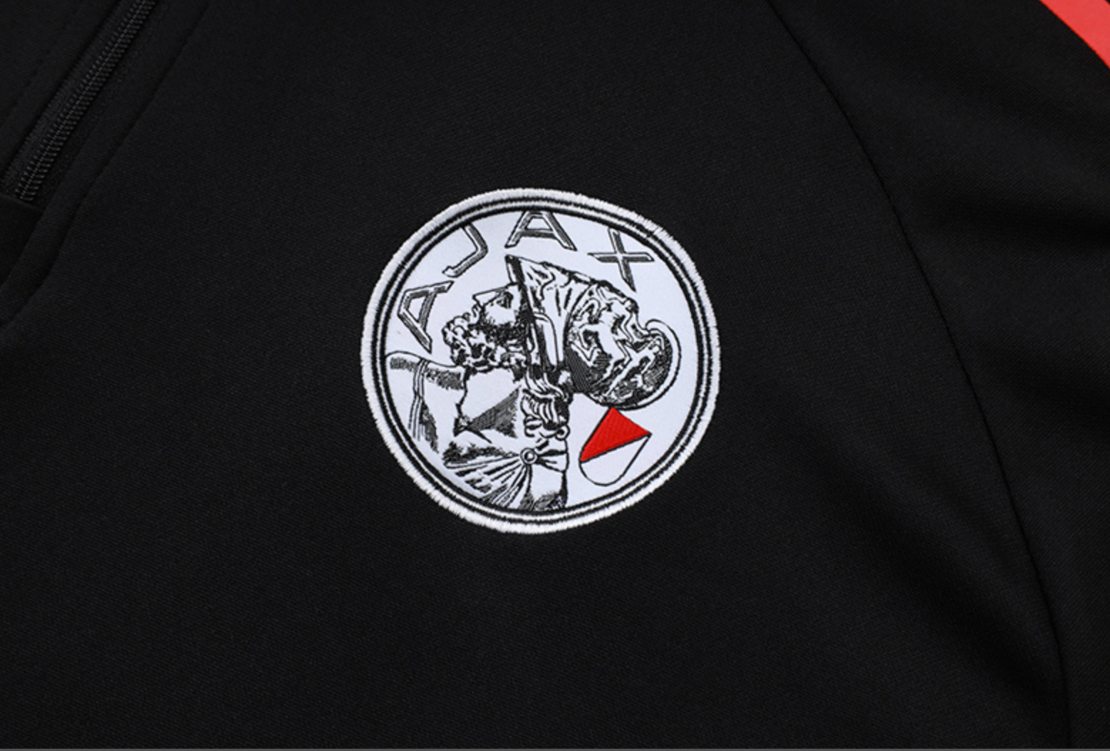 Ajax 2025/2026 Schwarzer Trainingsanzug