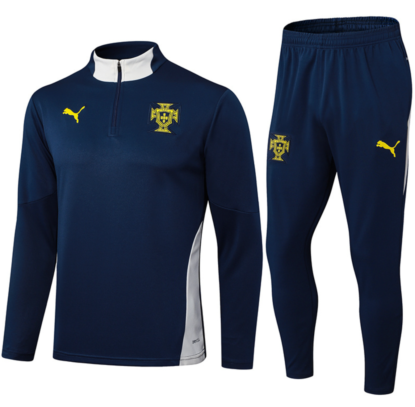 Portugal 2025/2026 Blauer Trainingsanzug