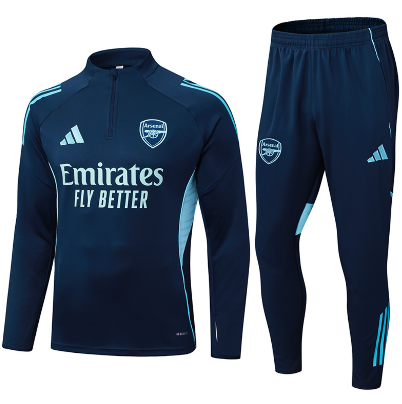 Arsenal 2025/2026 Blauer Trainingsanzug