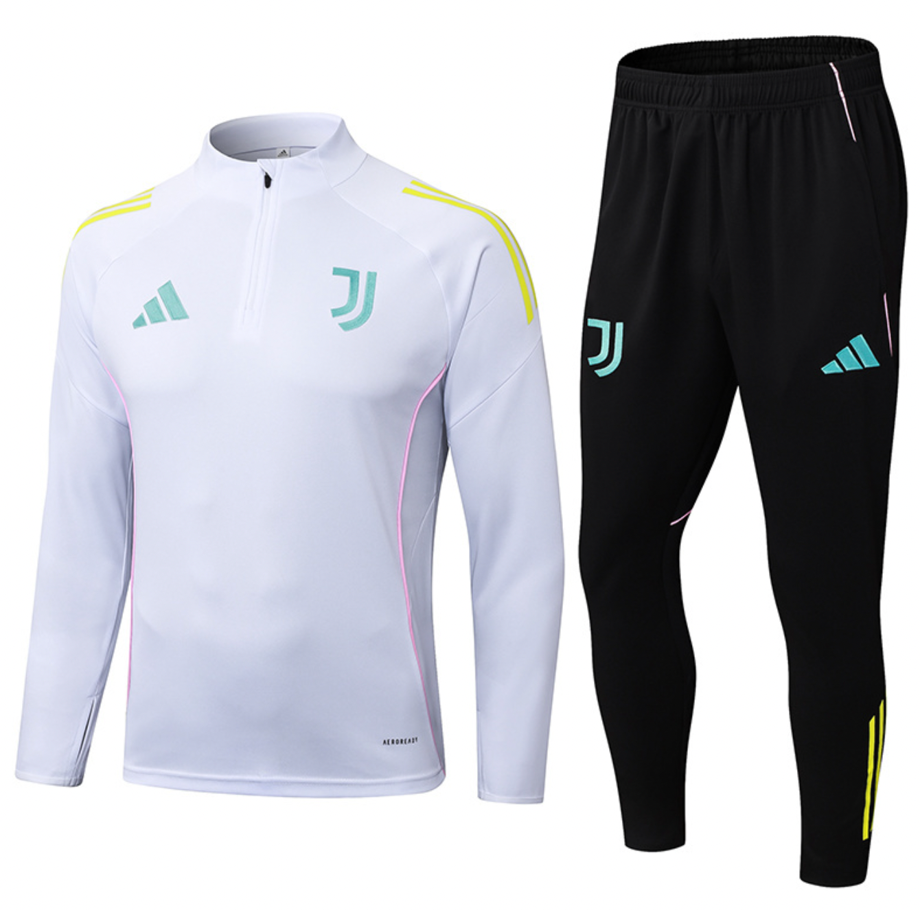 Juventus 2025/2026 Weißer Trainingsanzug