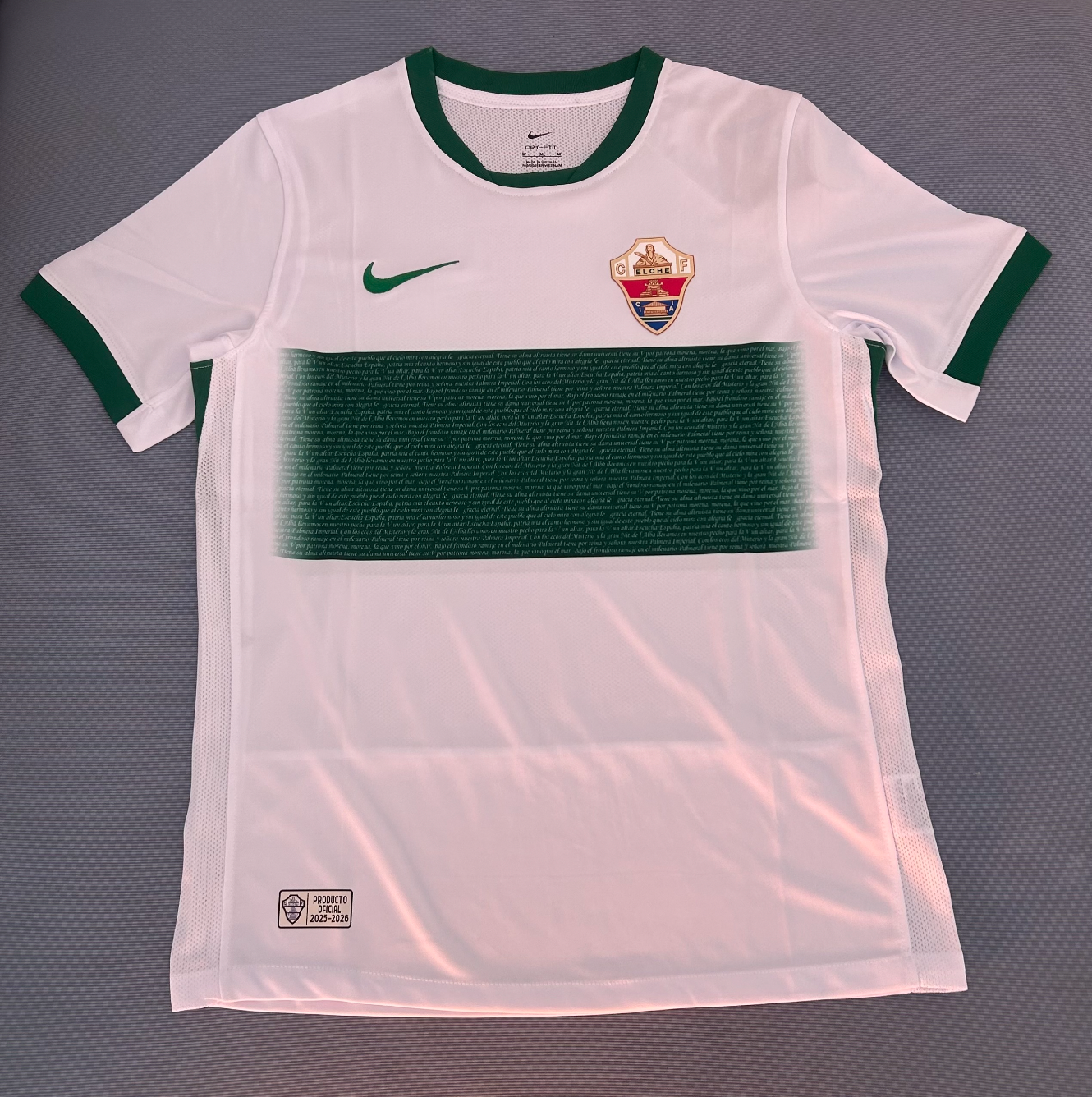 Maillot de football domicile du Elche CF 2025-2026
