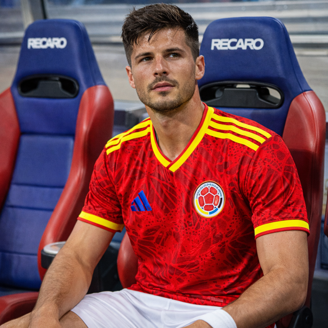 Maglia rossa Colombia Coppa del Mondo 2026