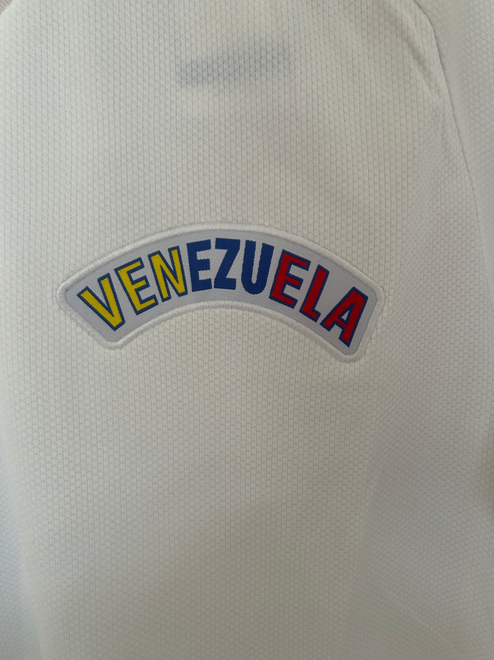Camiseta de visitante Venezuela Copa Mundial 2026