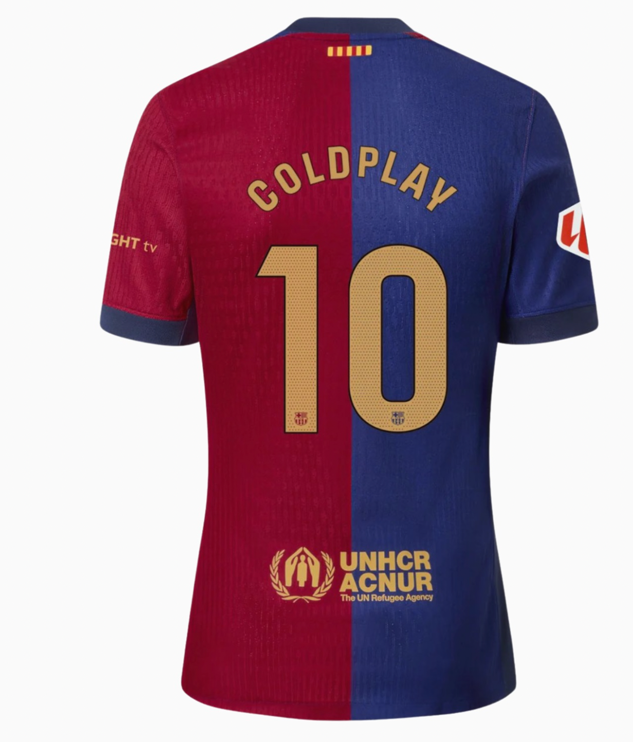 Camiseta de Fútbol FC Barcelona Coldplay