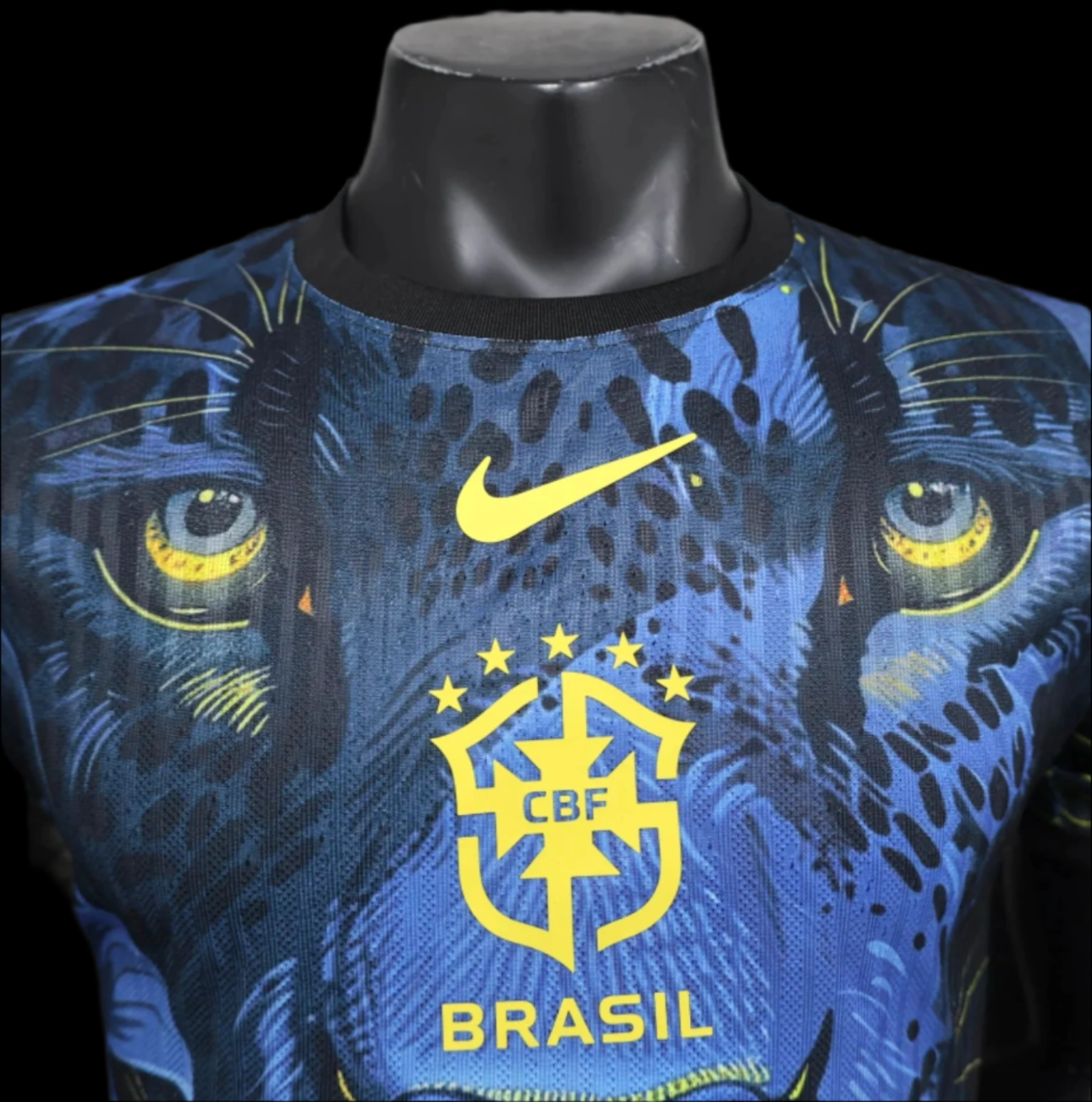 Maillot Édition Spéciale Brésil Blue Panther 2024/2025