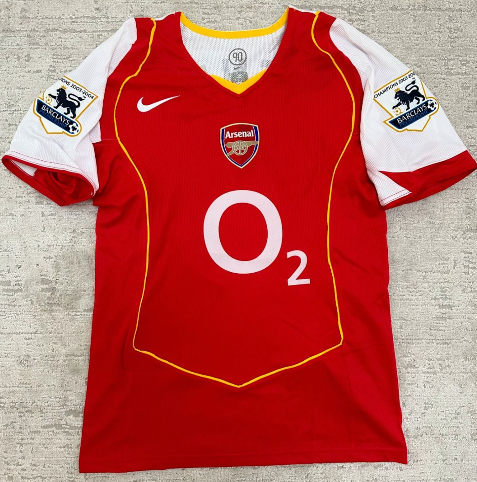 Uniforme Retro Local Arsenal 2004/2005