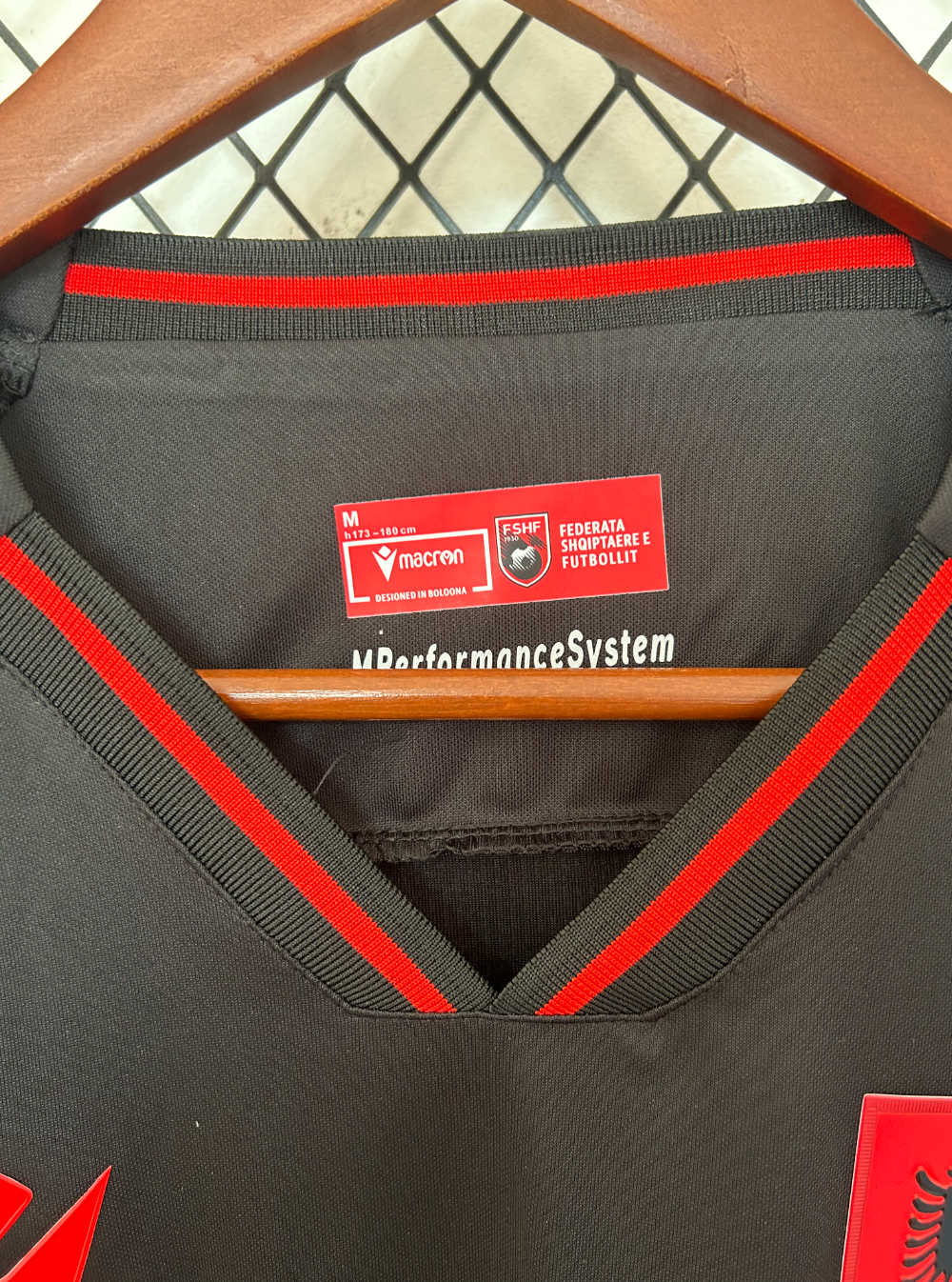 Albanien 2025/2026 Auswärtsshirt (Schwarz)
