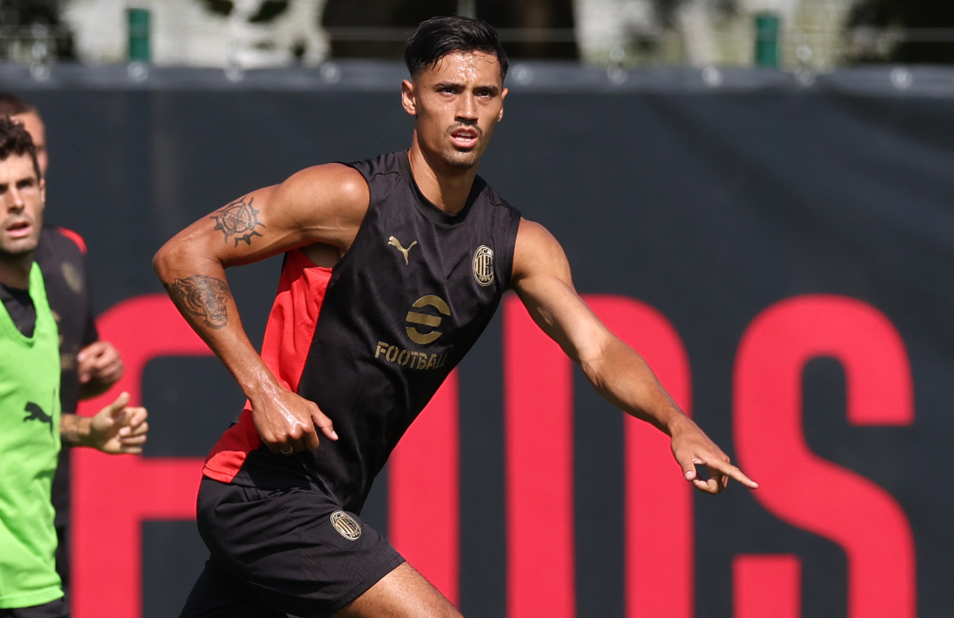 Set Allenamento Senza Maniche AC Milan 2025