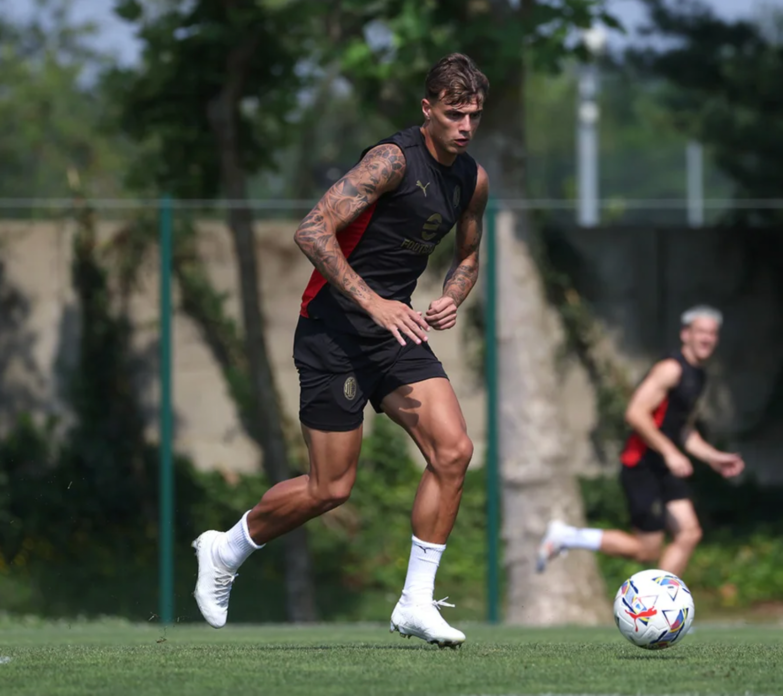 Set Allenamento Senza Maniche AC Milan 2025