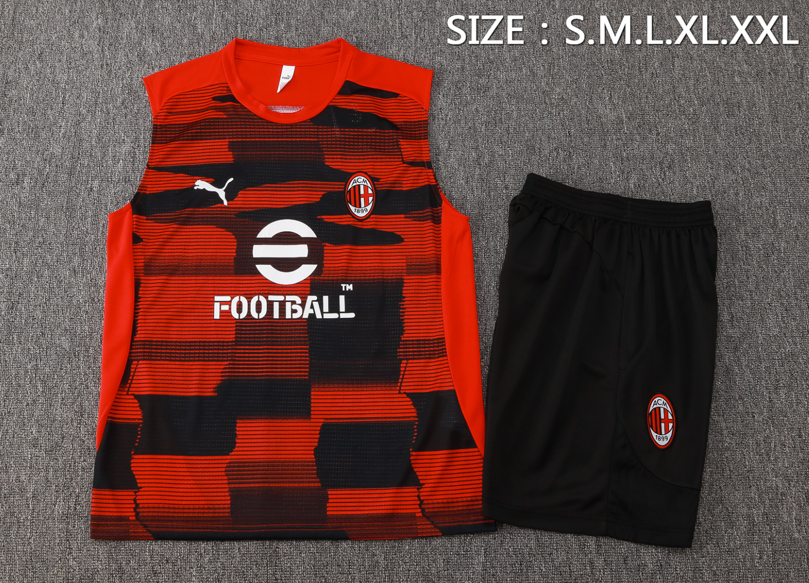 AC Milan Ärmelloses Sommer-Set 2026