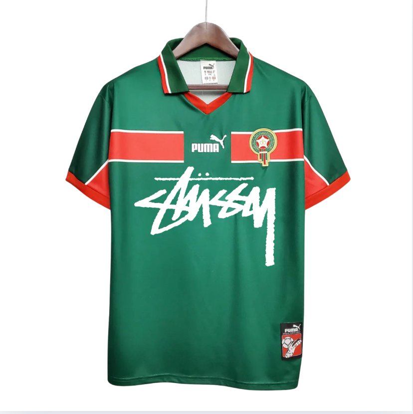 Marokko Stussy Sonderedition Trikot