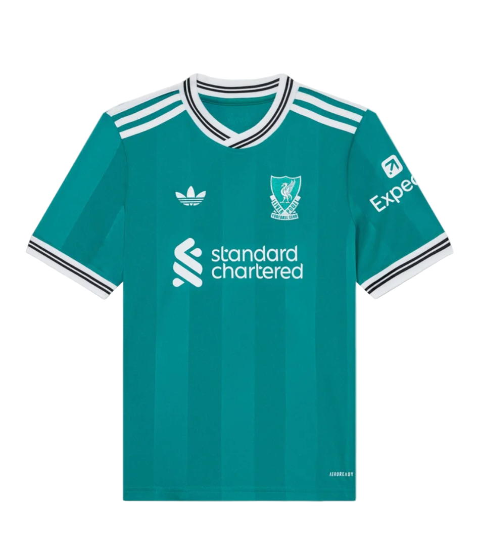 Terzo Kit Verde Liverpool 2025/2026