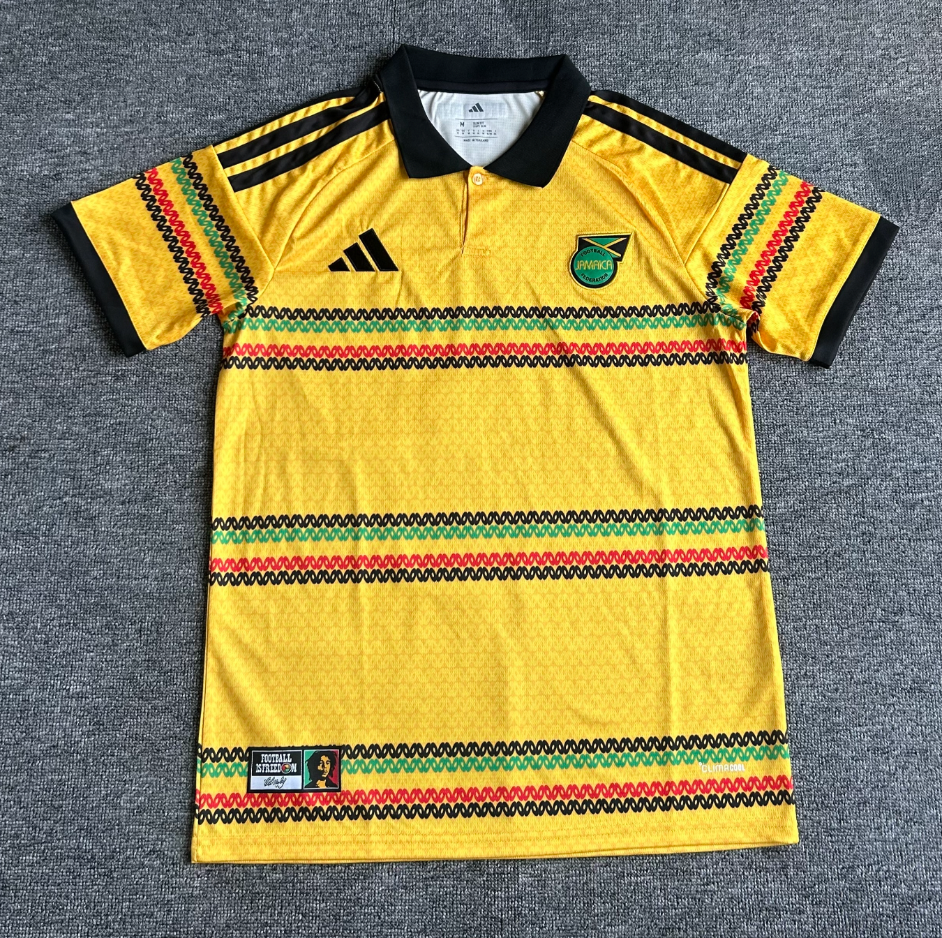 Camiseta de Visitante Jamaica x Bob Marley 2026