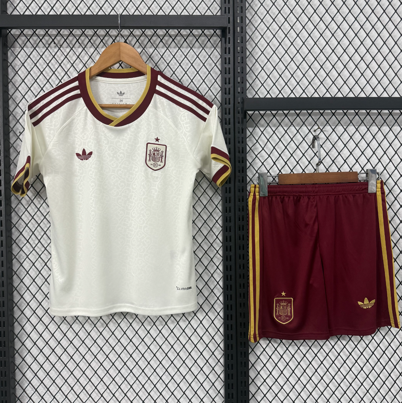 Camiseta infantil de visitante España Edición Copa Mundial 2026