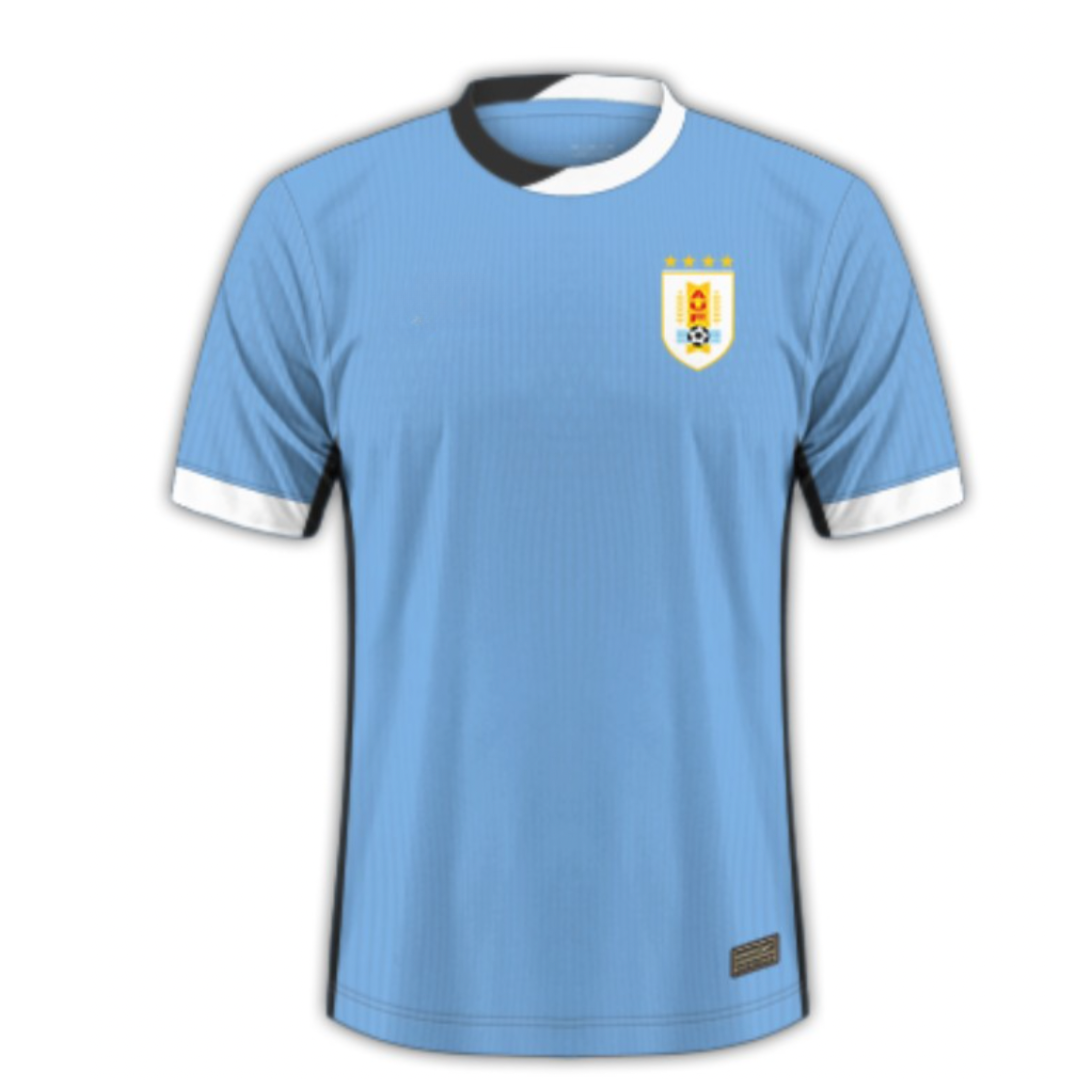 Camiseta local de Uruguay 2024-2025