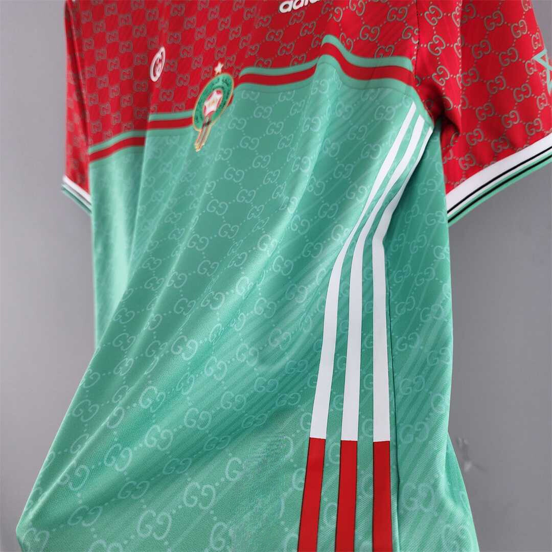 2022 MAROKKO X GUCCI Exklusives Trikot