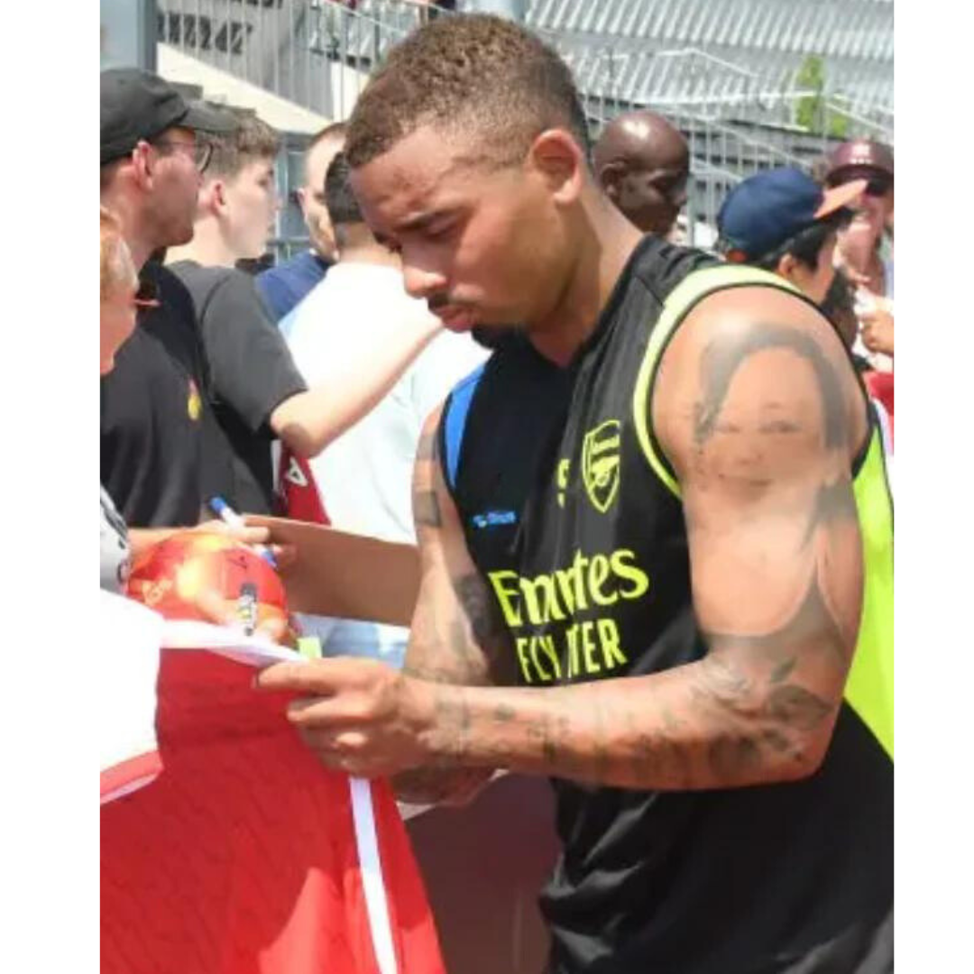 Ensemble d'été noir sans manches d'entraînement d'avant-match Arsenal 2023/2024