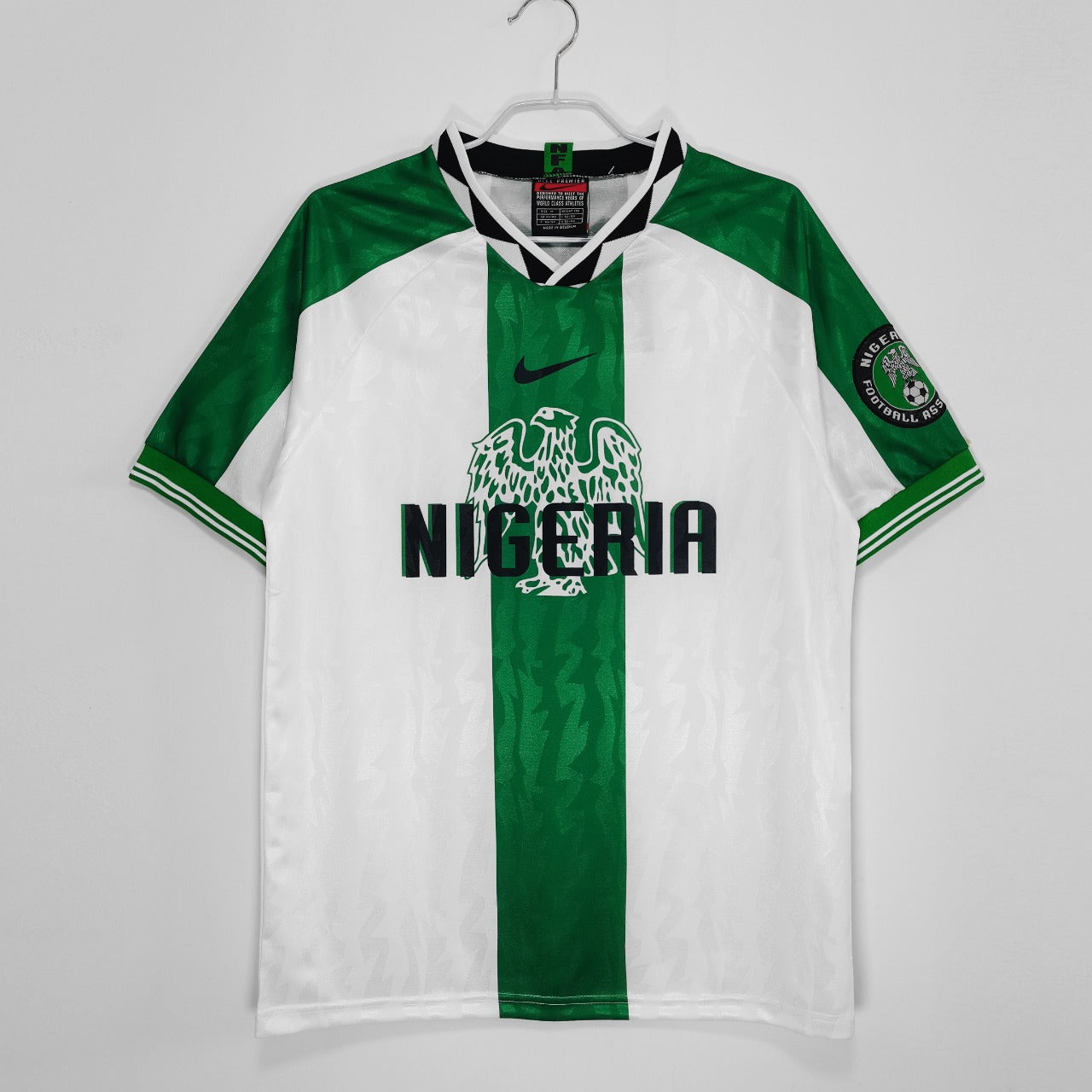 Uniforme Nigeria Blanco y Verde 1996/98