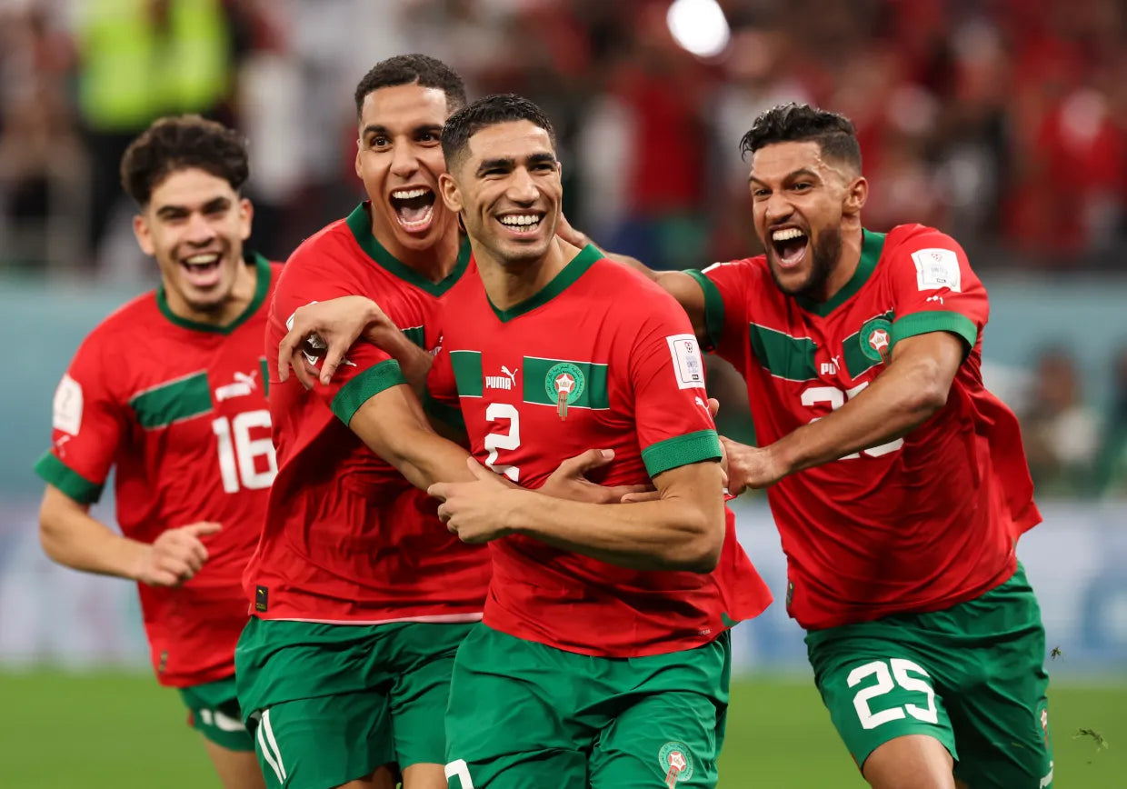 Maglia Home HAKIMI 2 Marocco Coppa del Mondo 2022