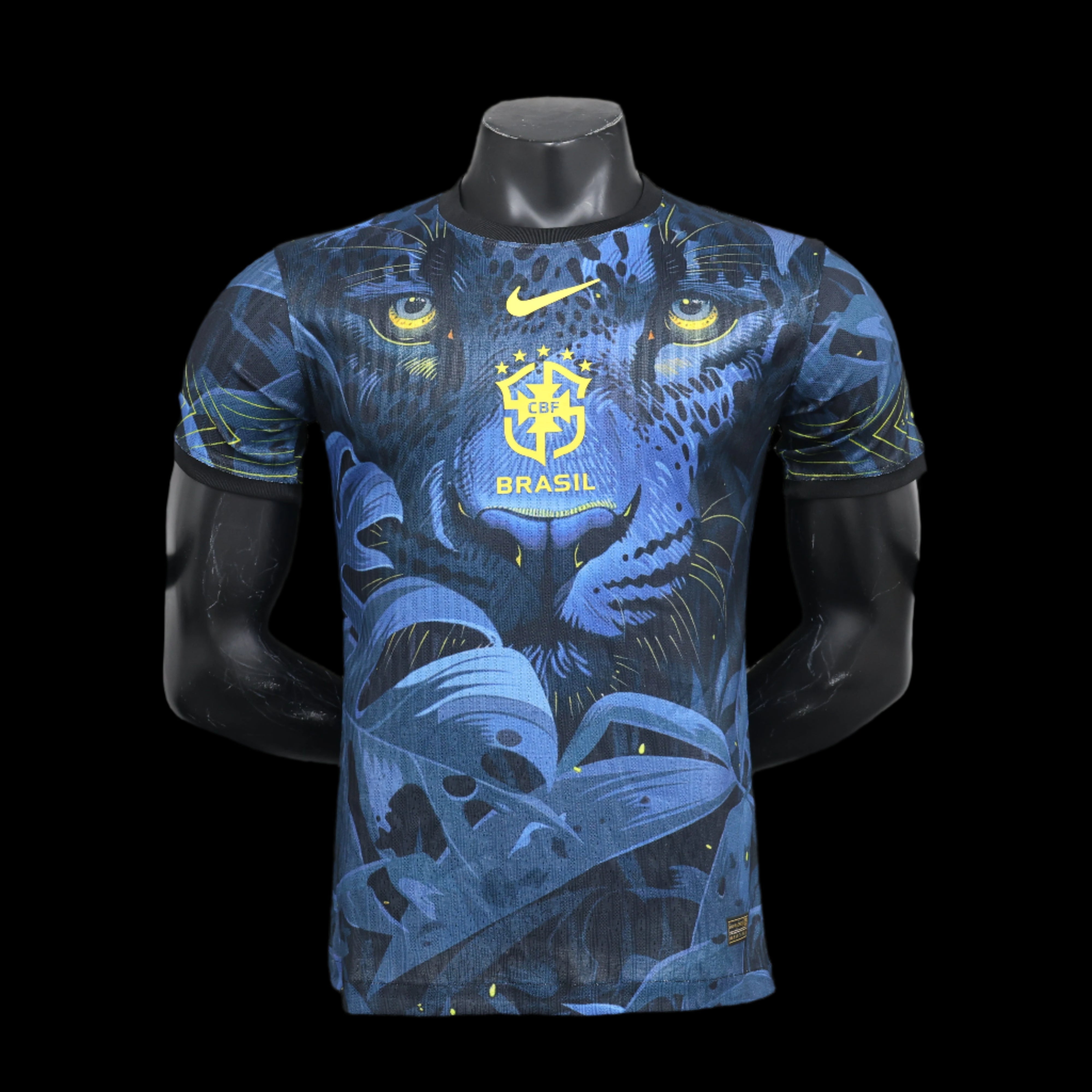 Maillot Édition Spéciale Brésil Blue Panther 2024/2025