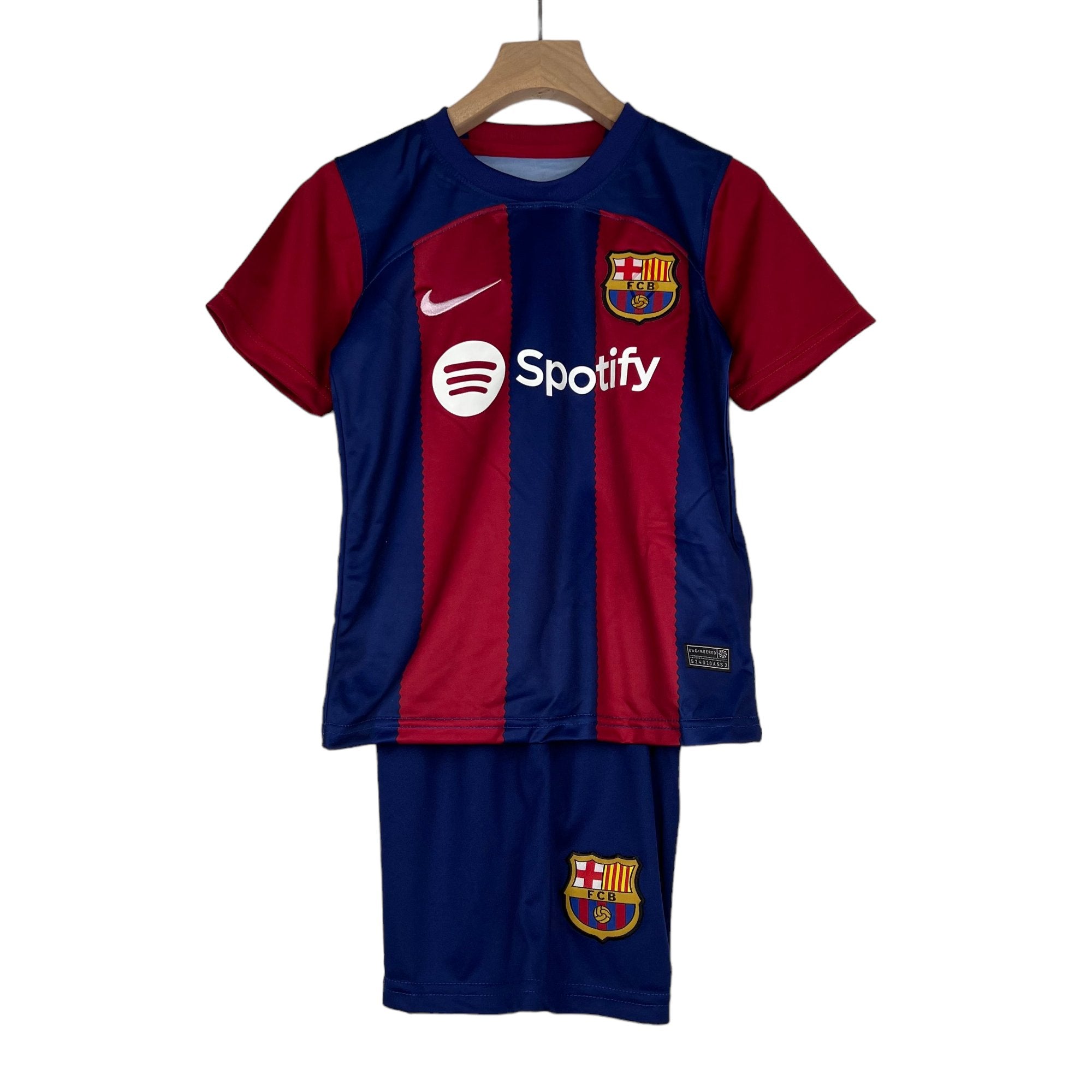 Tenue domicile FC Barcelone pour enfants 2023/24