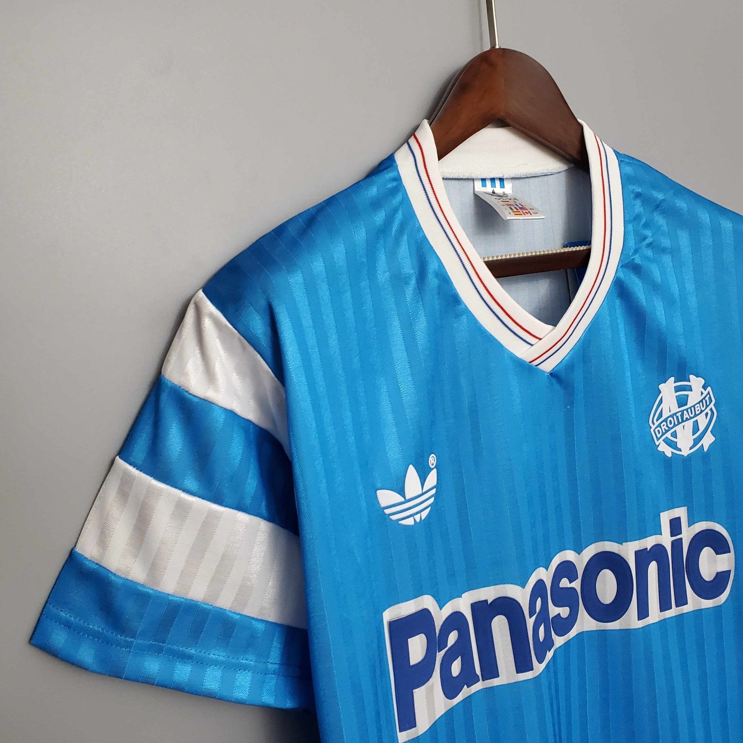 Camiseta retro visitante Marseille 1990