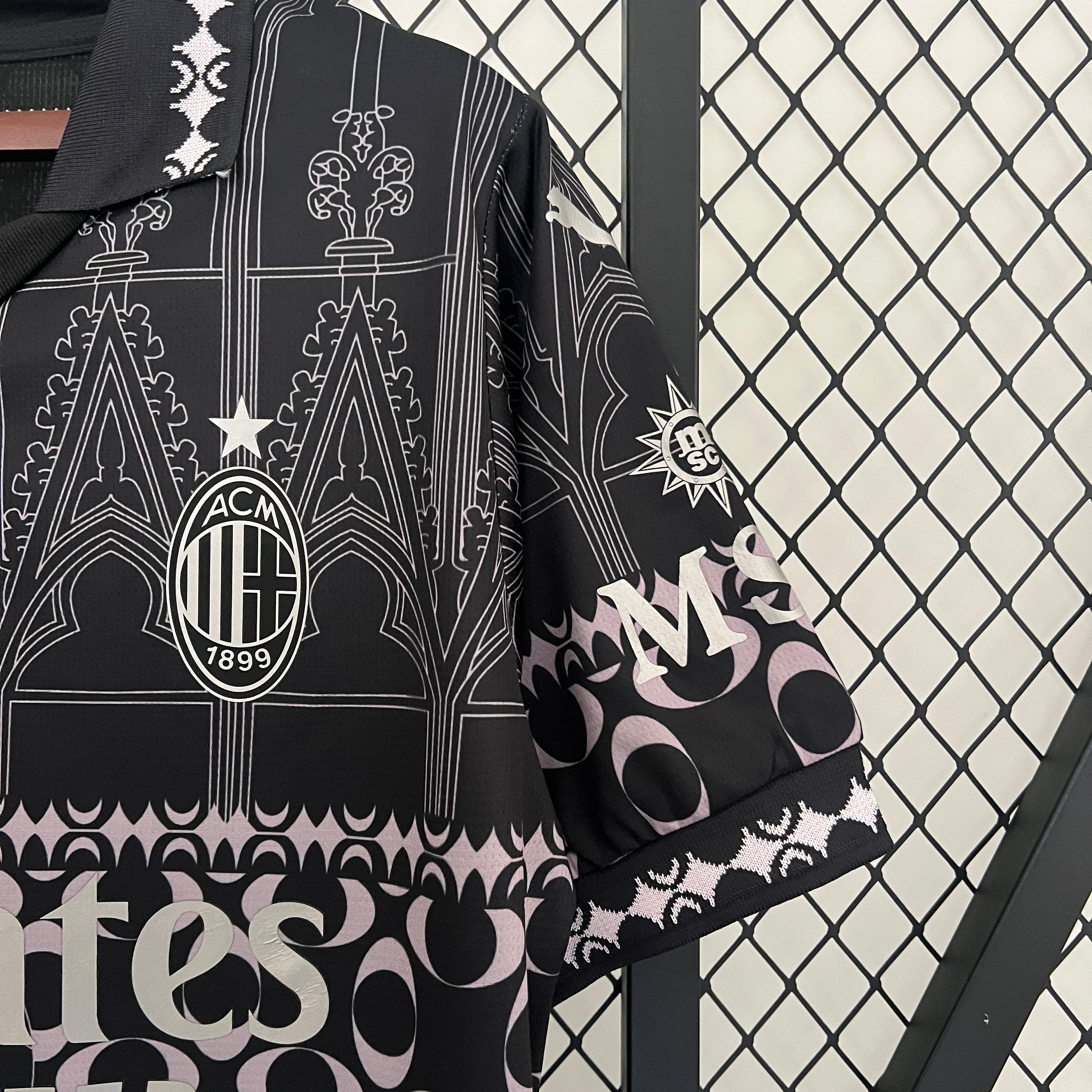 AC Milan 2024-2025 | Quarto kit trasferta | Versione scura