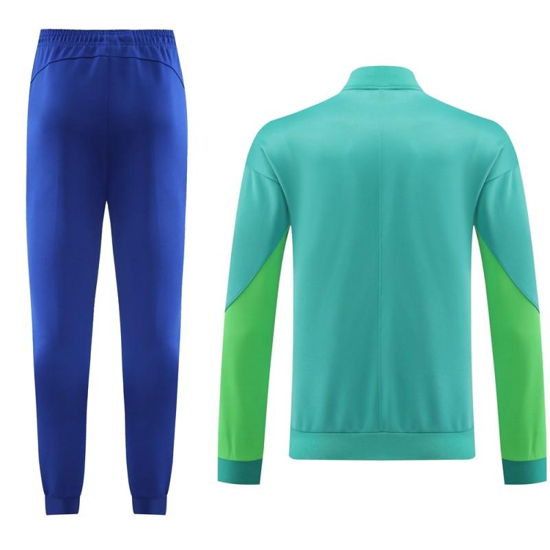 Brasile 23-24 Tuta Verde (zip integrale)