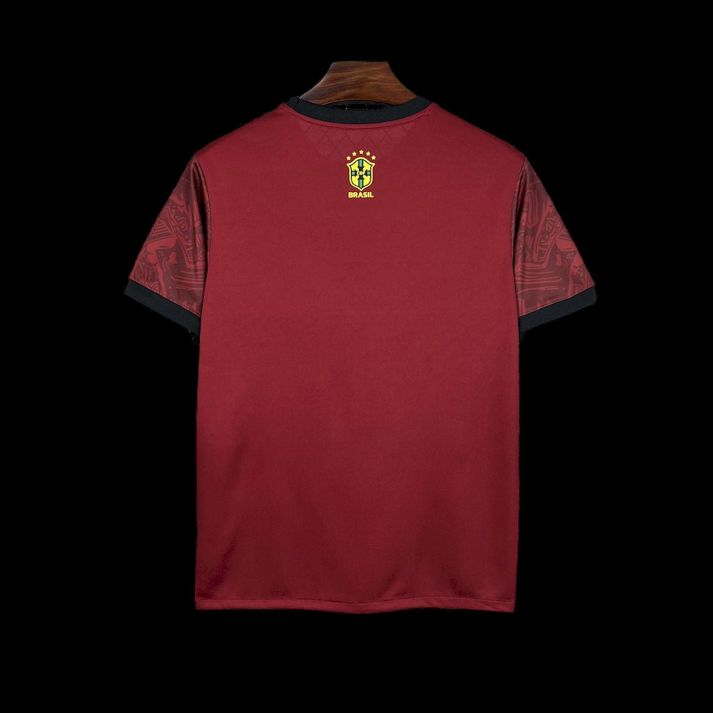 Camiseta Jordan roja edición especial Brasil Cristo Redentor 2025/2026