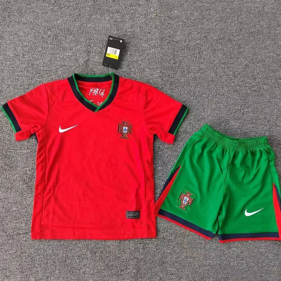 Portugal Heim-Kindertrikot 2024 / 2025
