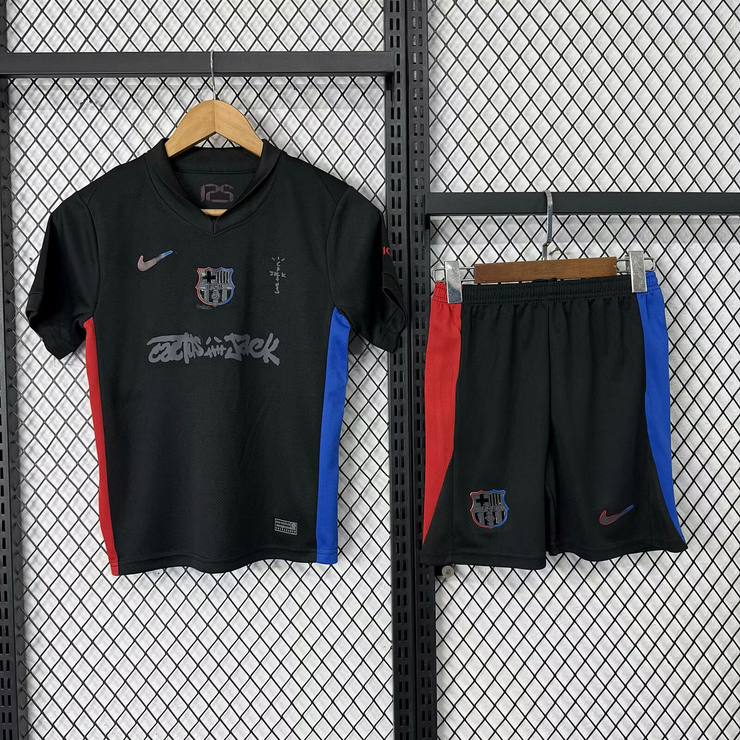 FC Barcelona × Travis Scott Kids Jersey