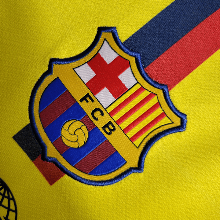 Kit Trasferta Manica Lunga FC Barcelona 2008-2009