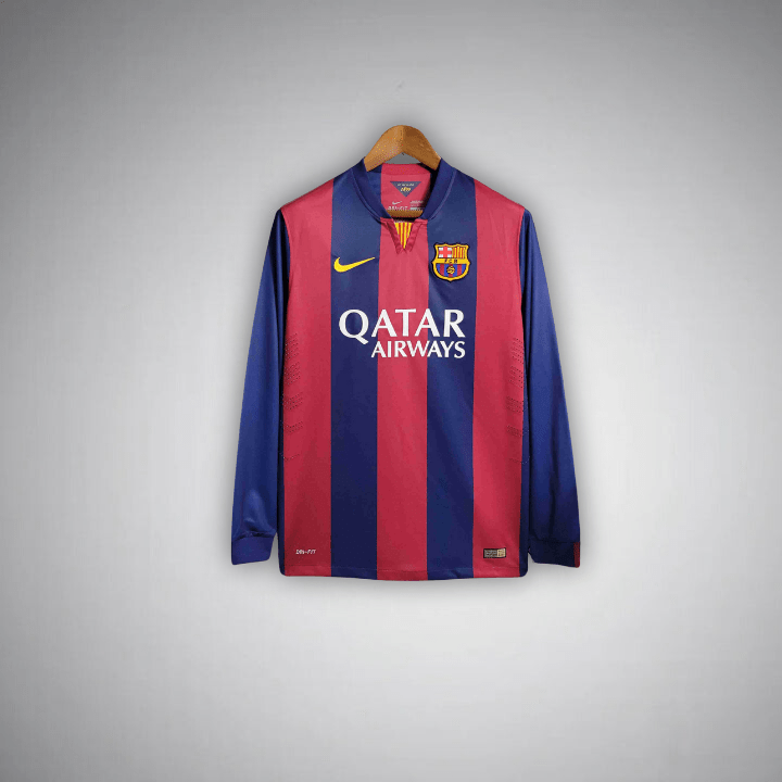 Kit Casa Manica Lunga FC Barcelona 2014-2015