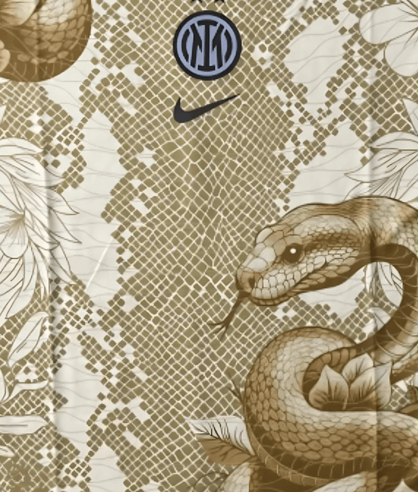 Maglia Edizione Speciale Serpente Dorato Inter Milan