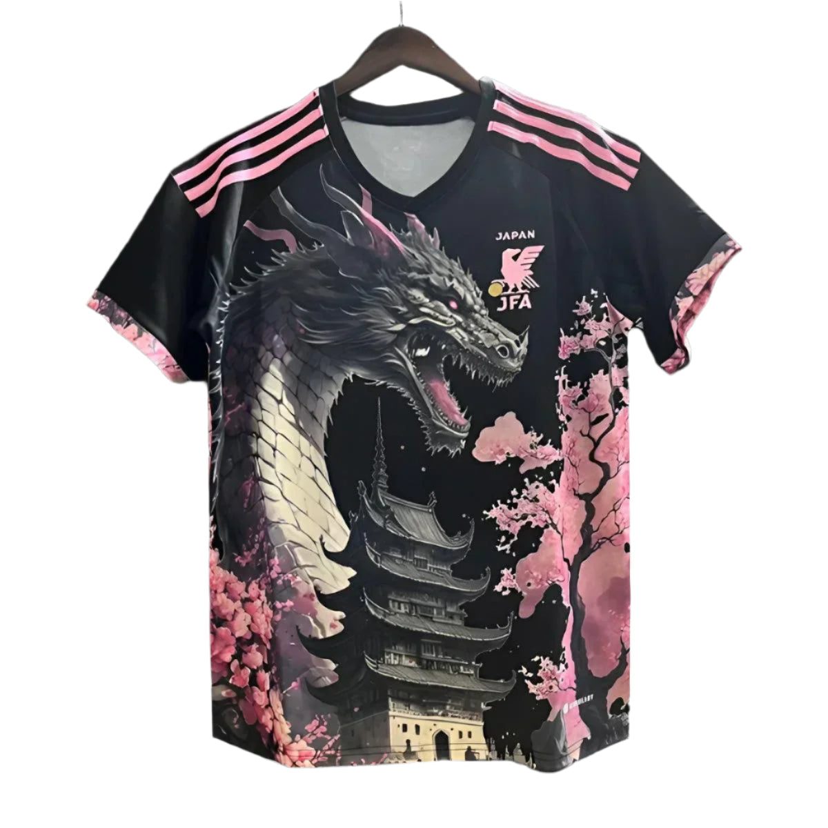 Camiseta de fútbol edición especial dragón rosa Japón 2023/2024