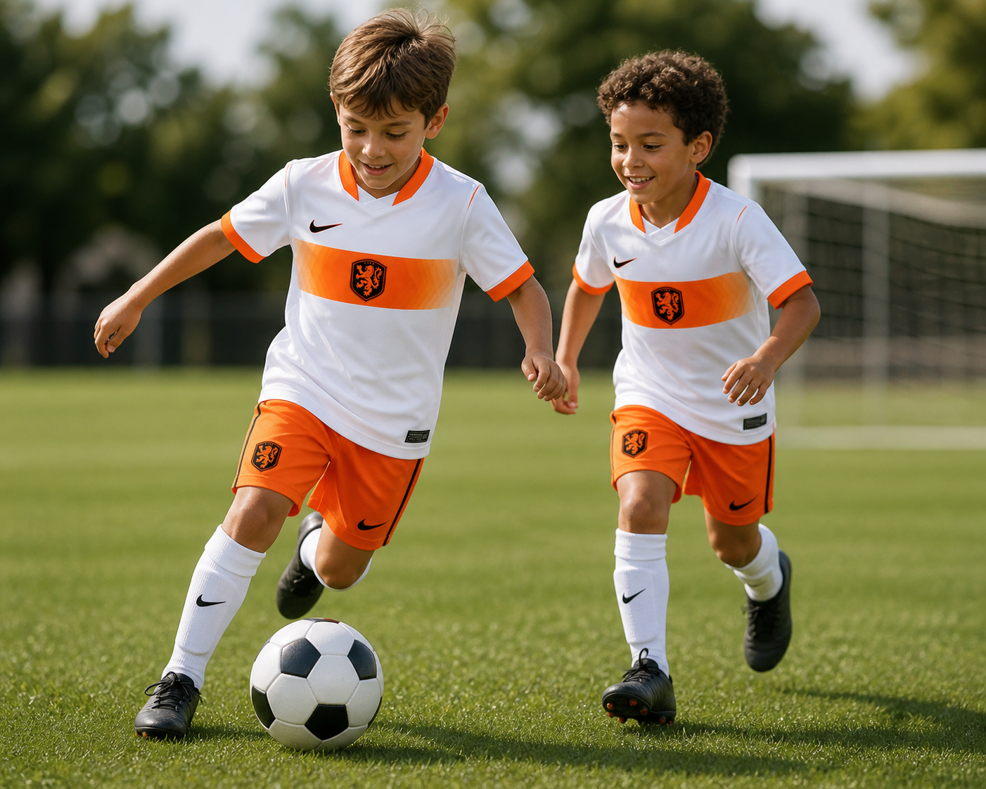 Camiseta visitante niños Países Bajos 2026/2027