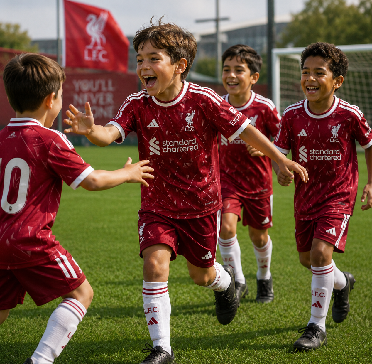 Camiseta infantil de local Liverpool 2026/2027