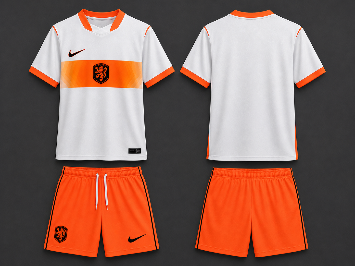 Camiseta visitante niños Países Bajos 2026/2027
