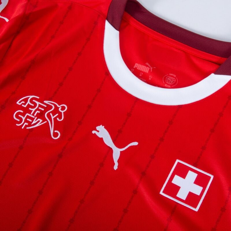 Maillot Domicile Suisse 24/25 Euro 2024
